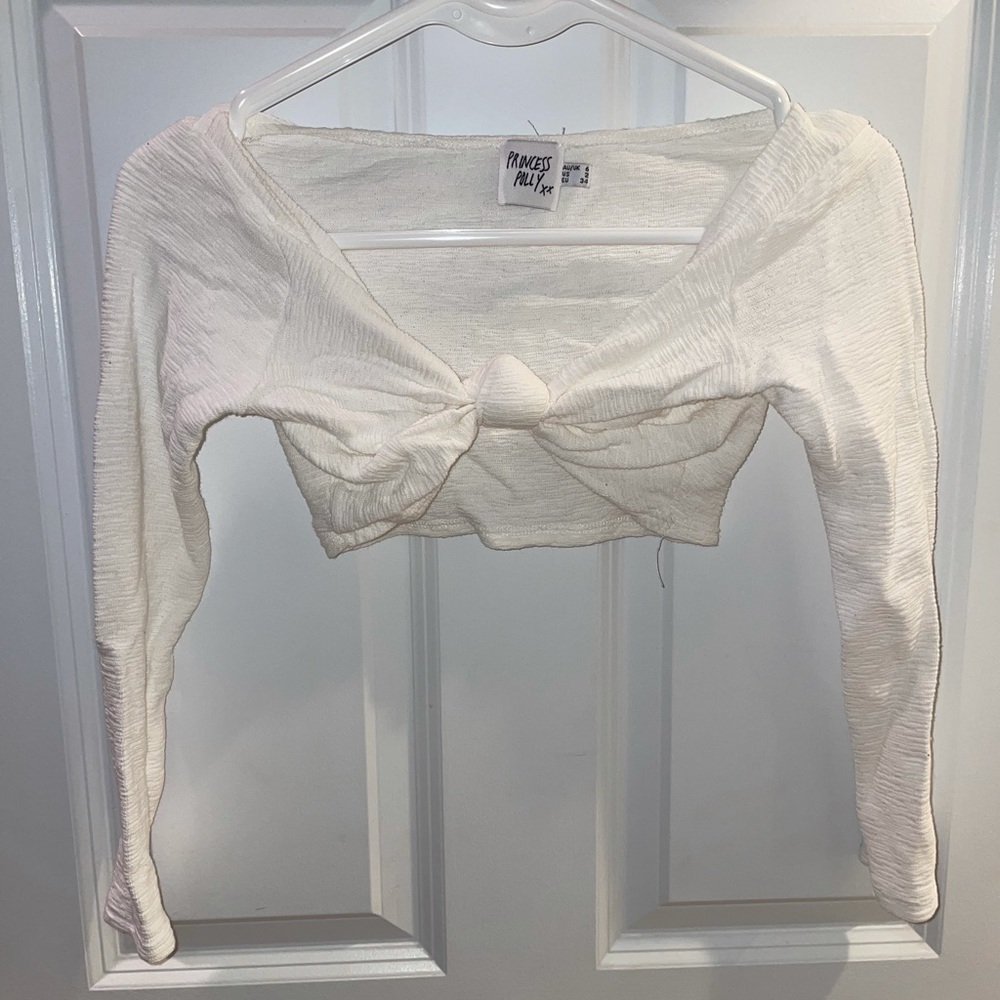Princess Polly Cropped Long Sleeve - Size US 2
